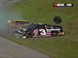 Earnhardt and fellow driver ken schrader collided during the final lap of the 2001 daytona 500, sending earnhardt's car into the. Dale Earnhardts Fatal Car Crash At Daytona 500 2001 Youtube