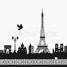 Buy this individual license for $ 5 or subscribe to one of our plans and download thousands of premium designs like this starting at only $ 9,99/mo. Vector Silhouette Of The Eiffel Tower Stock Vector Colourbox