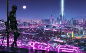 Un hermoso paisaje urbano de una gran ciudad. Paisajes De Noche Fondos De Pantalla Hd Para Pc