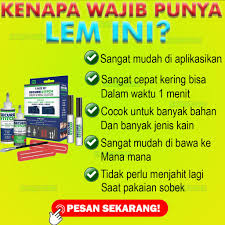 Desain dan jenis produk d. Lem Kain Kuat Pakaian Perekat Kain Lem Serbaguna Secure Stitch Liquid Glue Sewing Soulution Sepatu Shopee Indonesia
