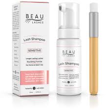 The reason to remove it to the side is so that there is no makeup products with oil getting into the eyelashes. Amazon Com Eyelash Extension Foam Cleanser Shampoo Brush 50ml Sensitive Paraben Sulfate Free Eyelid Lash Foaming Wash Cleaner To Remove Makeup Residue Mascara Perfect For Salon Use And