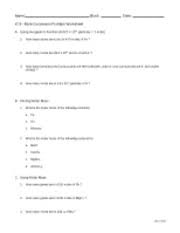 How many moles of magnesium is 3.01 x 1022 atoms of magnesium? Worksheet Ic 8 Mole Conversion Problems 2012 2013 Name Block Date Ic 8 Mole Conversion Problem Worksheet A Using Avogadros Number 6 022 X 1023 Course Hero