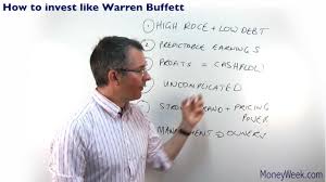 The history behind warren buffett's berkshire hathaway. How To Invest Like Warren Buffett Moneyweek Investment Tutorials Youtube