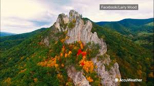 Pipestem falls is one of the most picturesque waterfalls in west virginia and should be a place to cross off your bucket list. Drone Captures The Changing Colors Of Fall In West Virginia Fox43 Com