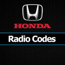 Honda odyssey radio code reset. Honda Radio Code Unlock Car Codes Civic Crv Accord Accura Odyssey Pilot Uk Us Ebay