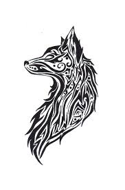 Tribal Wolf By Theangelstar On Deviantart Tribal Dovmeler Kurt Dovmeleri Dovme Sanati