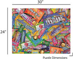 In the process of jigsaw puzzle, they can appreciate the charm of scenery and humanities all over the world. Springbok 1000 Piece Jigsaw Puzzle Sweet Tooth Amazon Co Uk Toys Games