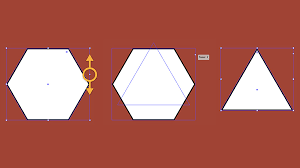 The first step to drawing an impossible hexagon is to draw a regular hexagon. How To Design And Draw With Shapes Tutoriale Adobe Illustrator