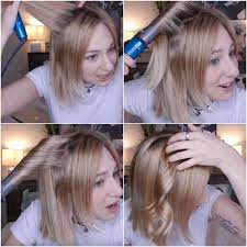 Lightly mist sea salt spray onto your hair, from nape to ends. How To Get Beach Waves For Short Hair Short Hair Waves Beach Waves For Short Hair Short Hair Makeup