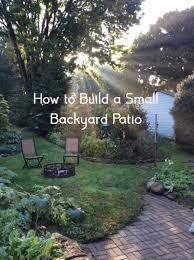 Every homeowner wants his/her backyard to have a not only do they light your backyard up, but also make you love to hang around the patio when you so those are cheap landscaping ideas for small backyards you can adopt and improvise to match. How To Build A Small Backyard Patio Dengarden Home And Garden