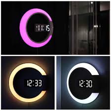 See screenshots, read the latest customer reviews, and compare ratings for wanduhr. 3d Led Digital Tisch Uhr Alarm Spiegel Hohl Wanduhr Moderne Design Nachtlicht Fur Zu Hause Wohnzimmer Dekorationen Wanduhren Aliexpress