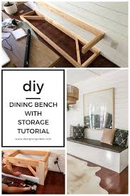 This breakfast nook is beautifully crafted with mindi tops and mahogany cases that accentuates its beauty. Diy Built In Dining Bench With Storage Breakfast Nook Banquette Tutorial