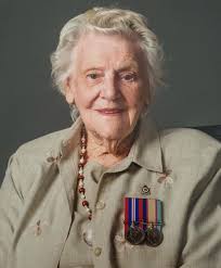 This is Iris Morris (nee Roads) and she was born in Undercliffe, Sydney 100  years ago today. In April 1942, Iris enlisted in the Royal Australian Air  Force and was stationed throughout