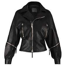 Giuseppe Zanotti Autumn Giuseppe Zanotti Leather Jacket Jackets