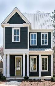 Most Popular Exterior Paint Colors 2019 Modern Farmhouse Exterior White Exterior Houses Black House Exterior