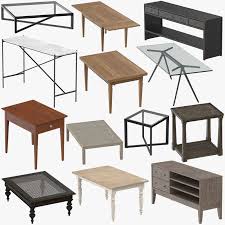 Tables Transitional 3d Model Table Coffee Table Furniture