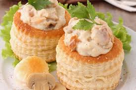 Chicken Mushroom Vol Au Vents Vol Au Vent Food Belgian Food