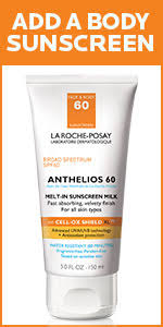 Amazon Com La Roche Posay Anthelios Light Fluid Face Sunscreen Broad Spectrum Spf 60 Oxybenzone Free Non Greasy Non Comedogenic 1 7 Fl Oz Packaging May Vary Premium Beauty