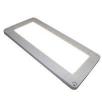 12V Ultra Thin Dimmable LED White Under Cabinet Panel Kitchen Light Fixture Flush Mount - AQUC-UCL