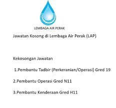 Our working environment is about providing a smooth workflow for our employees, with challenging projects, benefits that provide balance and opportunities for professional development Lembaga Air Perak Online Jawatan Kosong Di Lembaga Air Perak Lap 06 Februari Lembaga Air Perak Contact Phone Number Is Flixyuf