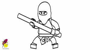 How To Draw Kai Ninjago From Lego Ninjago Youtube