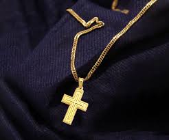Gold Cross Necklace Styling