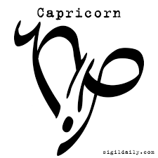 A Sigil Art Take On The Zodiac Symbol For The Stubborn Goat Of The Horoscope Capricorn Sigils Sigilcraft Chaosmagick Capricorn Tattoo Capricorn Sigil