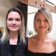 Makeover Monday Bobs Are Back I Did A Heavy Babylight Foil With Pulpriothair Blondeaf Easy Hairstyles For Long Hair Hair Makeover Short Hair Styles
