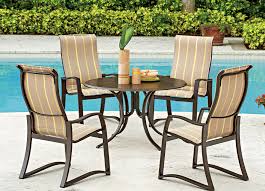 Samsonite also sells a line of aluminum outdoor a good strapping patio shop specializes in restrapping and reweaving vinyl patio furniture. Rising Sun Pools And Spas Our Patio Furniture A Backyard Escape