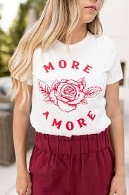 The More Amore Tee Tees Clothes My Style