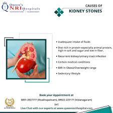 Causes Of Kidney Stones Queen S Nri Hospitals Visakhapatnam Vizianagaram Best Hospitals Care Hospital Hospital