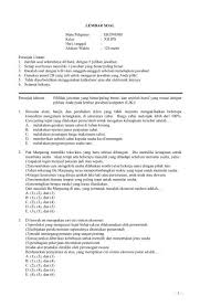 Soal kami ambil dari buku elektronik ekonomi kelas x sma. Gojeoejsjfiypm