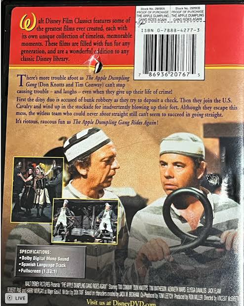 The Apple Dumpling Gang Rides Again / F Troop (2 DVDs) | eBay