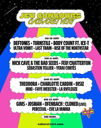 🚨 JEU CONCOURS TERMIN&Eacute; 🚨 HO HO HO, le Cabaret Vert a un cadeau pour vous  🎁 &Agrave; gagner : 2 PASS 4 JOURS pour l'un d'entre vous, afin de profiter  pleinement