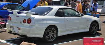 File:Nissan Skyline GT-R R34 V Spec II rear.jpg - Wikimedia Commons