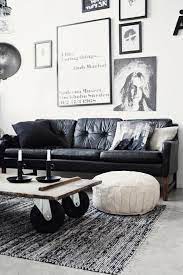 How To Decorate A Living Room With A Black Leather Sofa Decoholic Living Room Leather Black Sofa Living Room Leather Couches Living Room