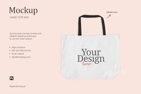 Download Large Tote Bag Mockup By Ariodsgn Thehungryjpeg Com