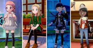This video shows you all hairstyles which you can only change in handheld mode. Pokemon Sword Shield All Clothes Hairstyles List In 2021 Pokemon Pokemon Trainer Outfits Pokemon Trainer