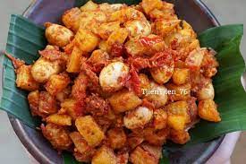 500 gram kentang, kupas bersih. 5 Resep Sambal Goreng Kentang Enak Pilihannya Dimasak Kering Dan Pakai Pete