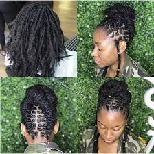 The long dreadlocks hairstyle is a great opportunity for the women who love the widest hairstyles with numerous accessories and colors. Pin By Tenarra Thompson On Loc Styles Short Locs Hairstyles Hair Styles Dreadlock Styles