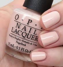 Opi Stop It I M Blushing This Warm Baby Peach Required A Very Thin Third Coat To Even Out But After Top Coat All Was Well Blush Nails Nails White Nails