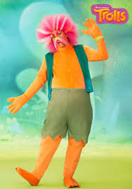 Energetic, lively, perky, sparky, zippy. King Peppy Trolls Costume For Men