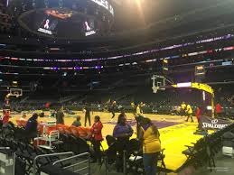 Staples Center Section 118 Clippers Lakers Rateyourseats Com