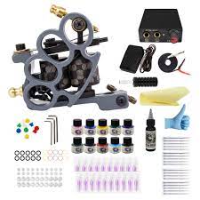 Premium tattoo needles · best tattoo ink available Amazon Com Wormhole Tattoo Complete Tattoo Kit 1 Pro Machine Kit Tattoo Guns Kit 10 Inks Power Supply Foot Pedal Needles Grips Tips Sl Tk033 Beauty