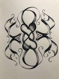 Original Design Forever Love Etsy Easy Love Drawings Original Drawing Forever Love