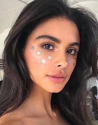 Pinterest Deborahpraha Fun Star Makeup Look For Carnaval Or Coachella Coachella Makeup Music Festival Makeup Concert Makeup