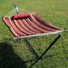 This outdoor seating option is perfect for a variety of outdoor living spaces because it is durably constructed of polyethylene rattan wicker wrapped around a steel. Hammock Stand Canopy Target