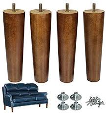 Amazon Com Aoryvic Furniture Leg Sofa Legs Wood 8 Inch Midcentury Walnut Color Chair Legs Replacement 5 16 Inch Bolt In 2020 Furniture Legs Chair Legs Colorful Chairs