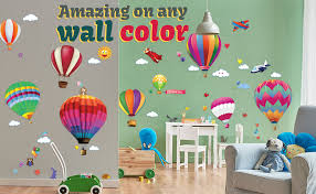 See more ideas about bloxburg decal codes, bloxburg decals, custom decals. Amazon Com Wall Decals Large Hot Air Balloon Stickers Decorative Vinyl Peel And Stick Classroom Decorations Wall Art Mural For Children S Bedroom Baby Nursery And Playroom 49pcs Kitchen Dining