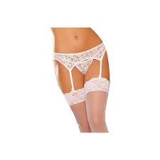 Feel daring and dangerous with our selection of sexy lingerie. Coxeer Womens Lingerie Set Coxeer Sexy Lace Garter Belt Panties White Silk Stockings For Gift Walmart Com Walmart Com
